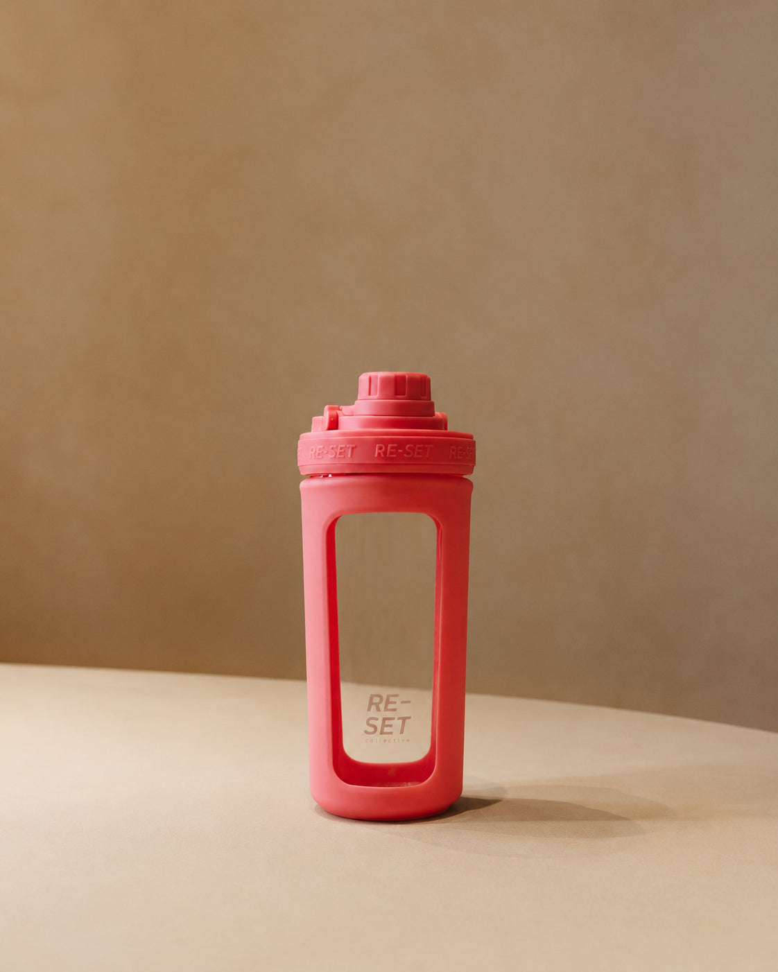 RE-MIX GLASS PROTEIN SHAKER - BUBBLEGUM PINK