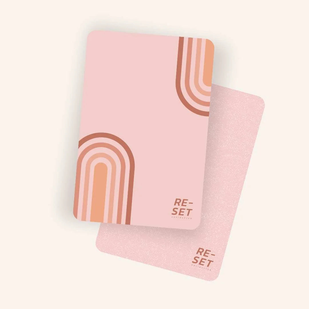 RE-FRESH SOFT SUEDE SWEAT TOWEL - PINK