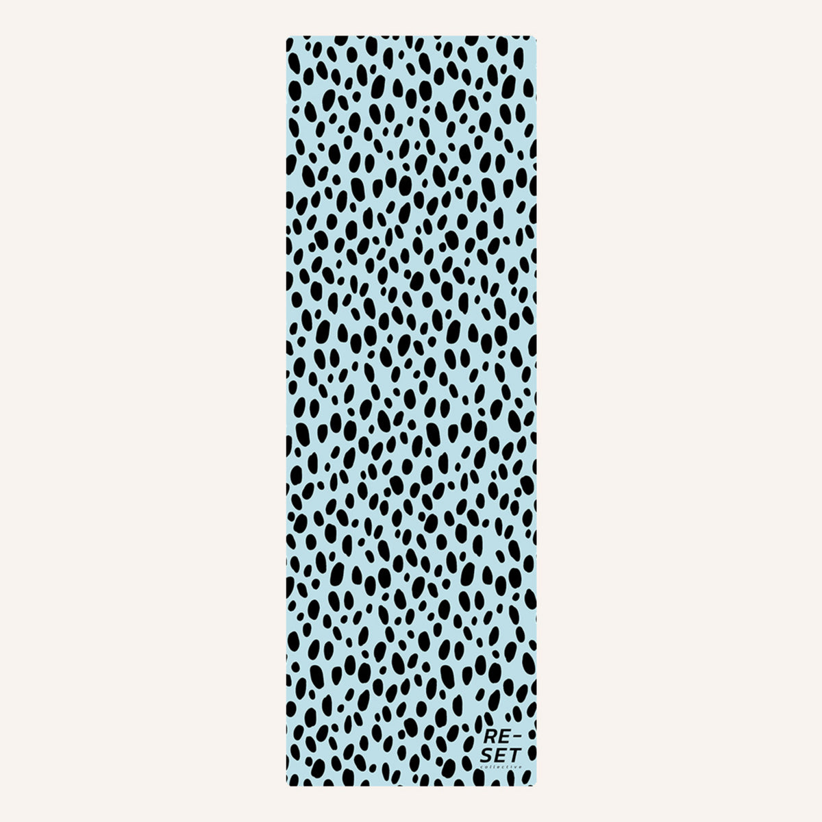 RE-FOCUS SUEDE YOGA MAT - 3MM BLUE PEBBLE