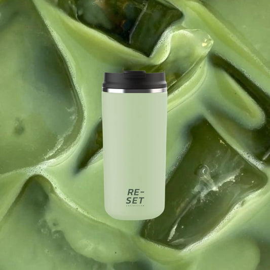 12OZ HEATLOCK INSULATED COFFEE CUP  - GREEN