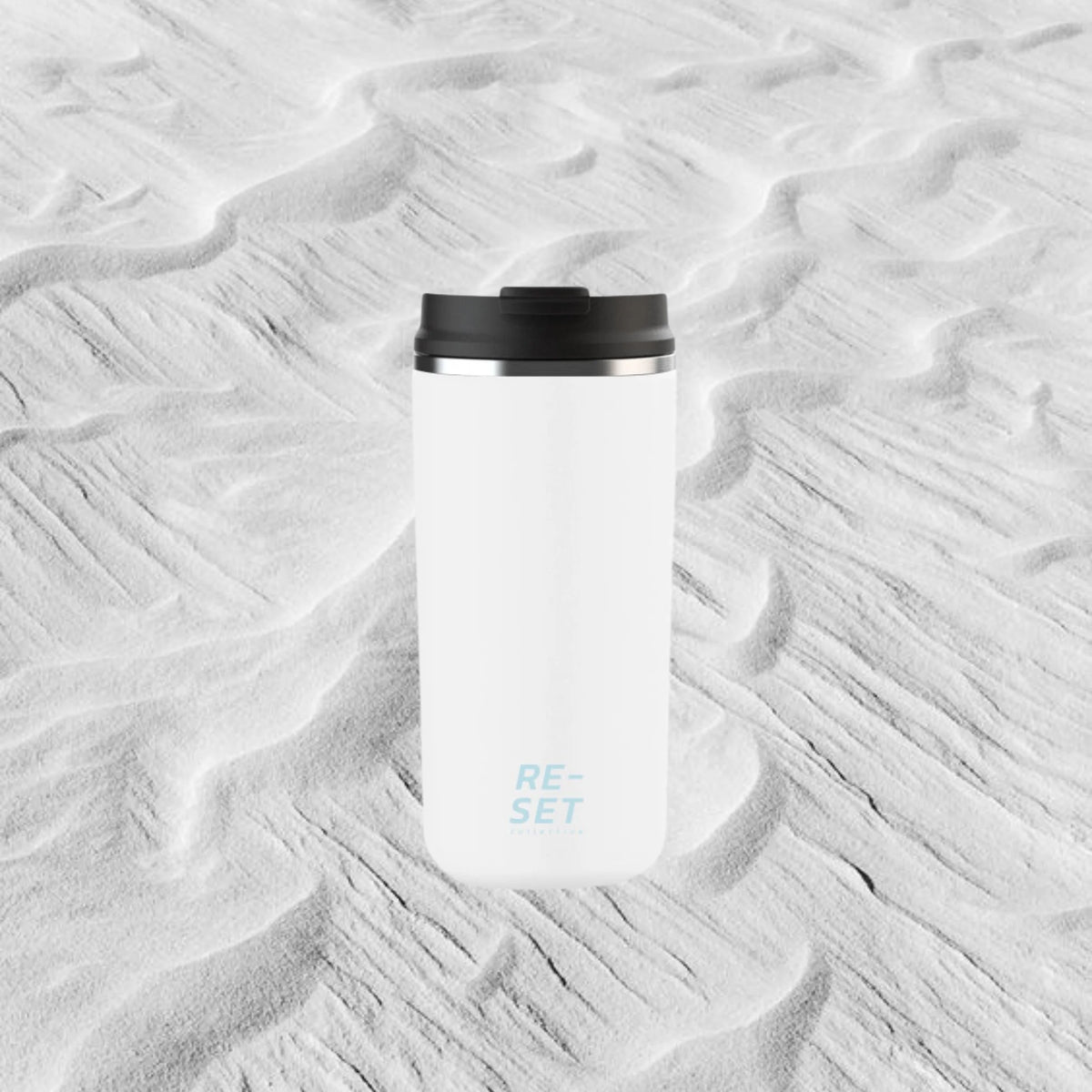 12OZ HEATLOCK INSULATED COFFEE CUP  - WHITE