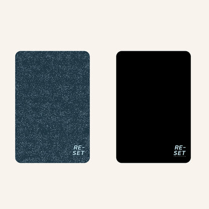 RE-FRESH SOFT SUEDE SWEAT TOWEL - BLUE