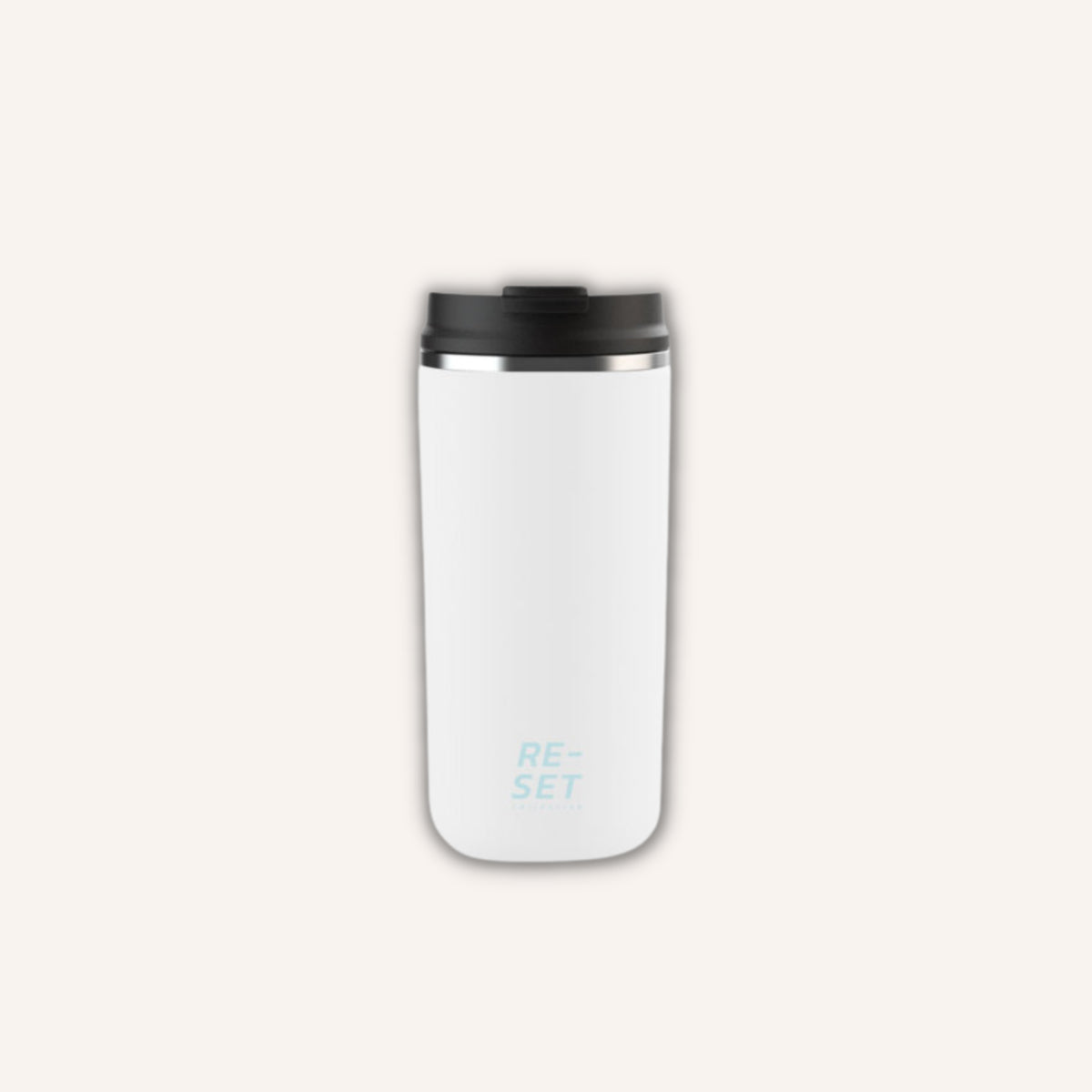 12OZ HEATLOCK INSULATED COFFEE CUP  - WHITE