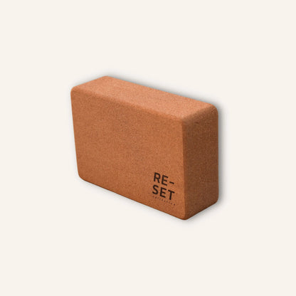 RE-FOCUS CORK YOGA BLOCK