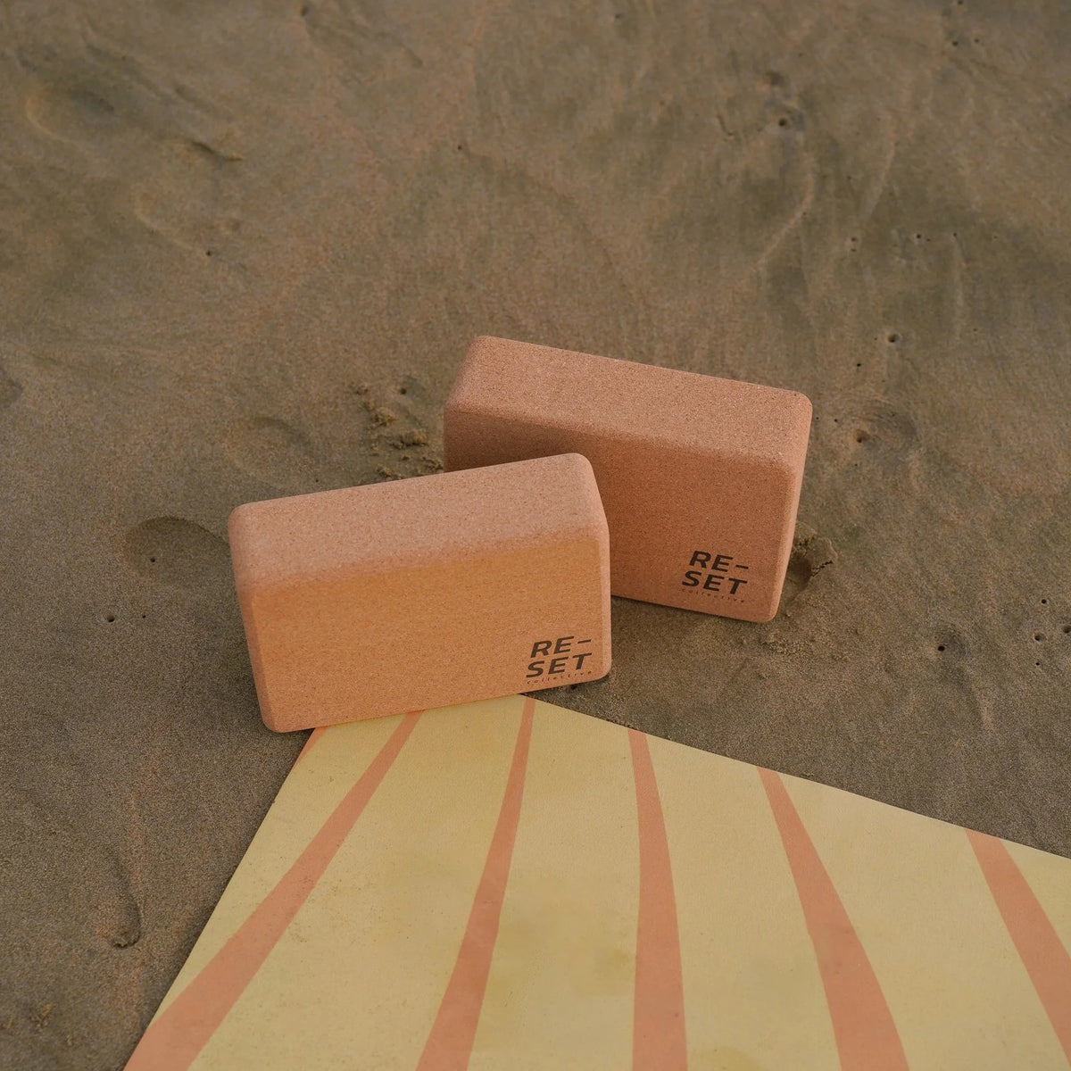 RE-FOCUS SUEDE YOGA MAT - 4MM GOLDEN SUN