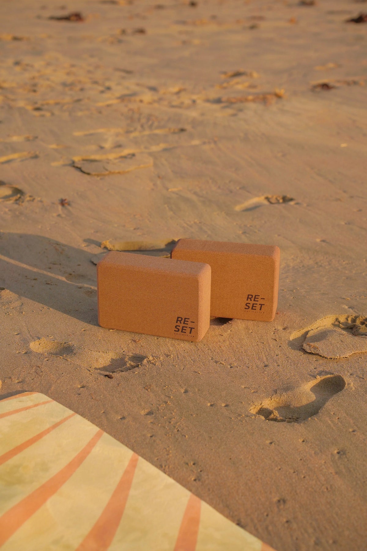 RE-FOCUS CORK YOGA BLOCK
