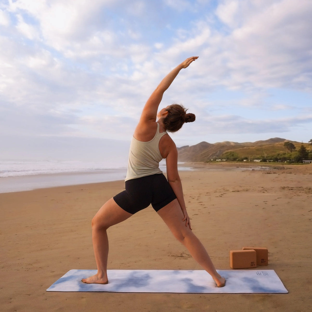 RE-FOCUS SUEDE YOGA MAT - 4MM CLOUD NINE