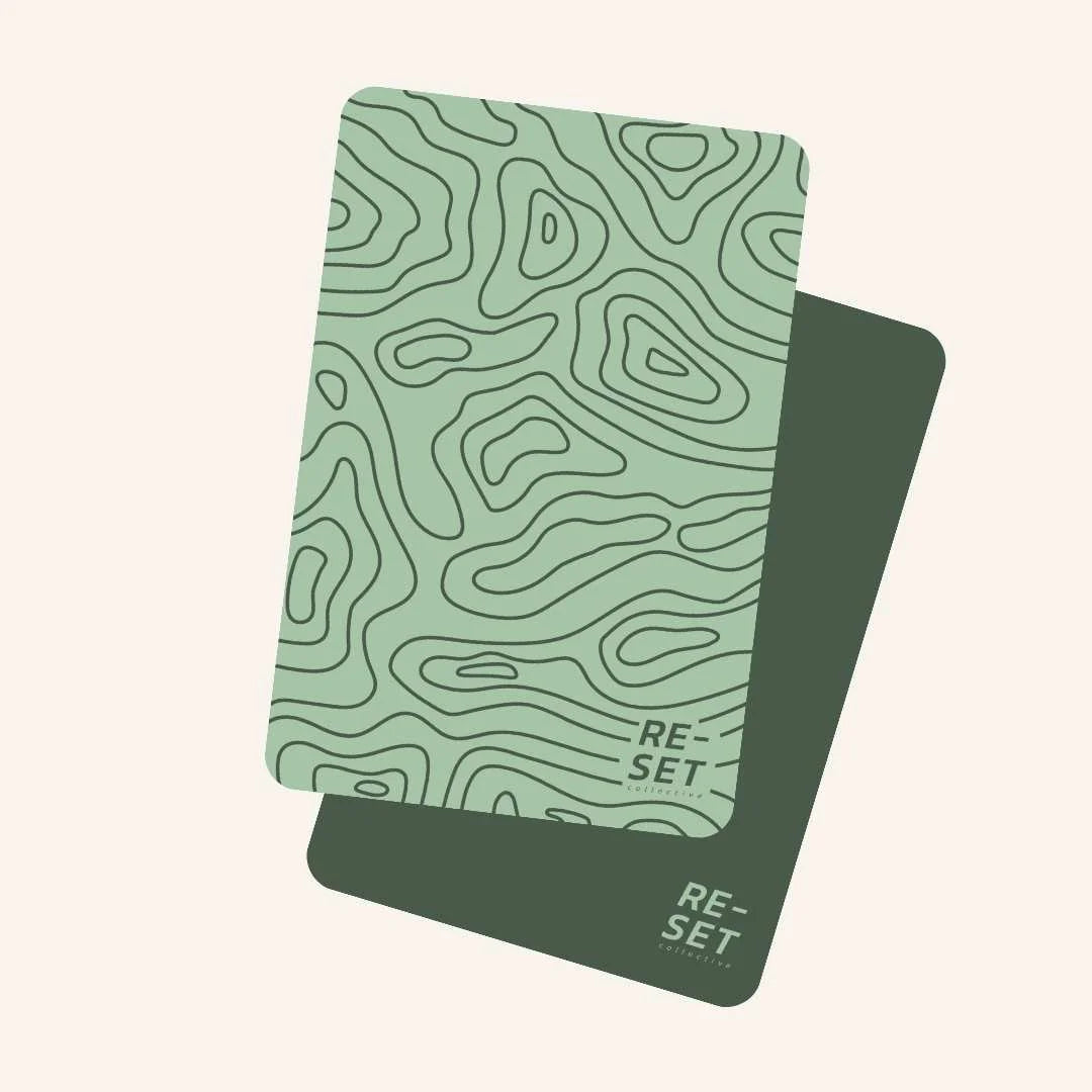 RE-FRESH SOFT SUEDE SWEAT TOWEL - GREEN