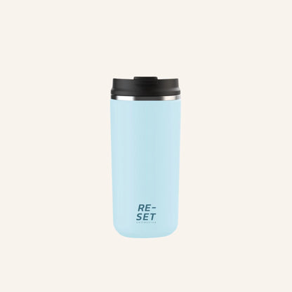12OZ HEATLOCK INSULATED COFFEE CUP  - BLUE