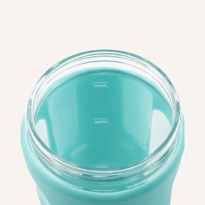 RE-MIX GLASS PROTEIN SHAKER - GUMDROP GREEN