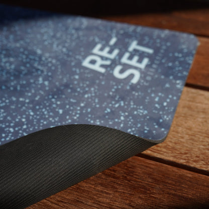 RE-FOCUS SUEDE YOGA MAT - 4MM NIGHT SKY NAVY